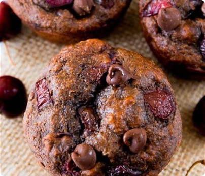 Chocolate-Cherry Muffins